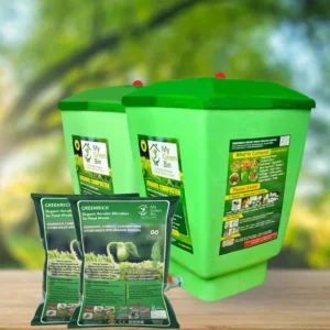 GRC120 FRP – 120 ltrs Home Composter (1 no. with 10 ltr Microbes)