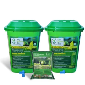 Home Composters 25L (1 Set with 5 Ltr Microbes) -Organic Waste Composter