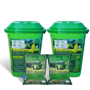 Home Composters 50 Ltr (1 set with 10 ltr microbes) -Organic Waste Composter