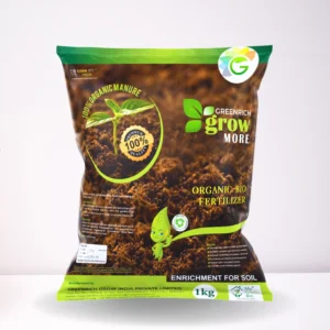 Greenrich Grow More Manure 1 kg – Organic Bio Fertilizer