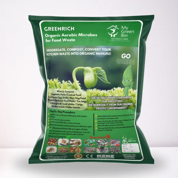 GRC 50 PP – 50 Ltr Home Composters (1 set with 10 ltr microbes) incl. Transportation - Image 7