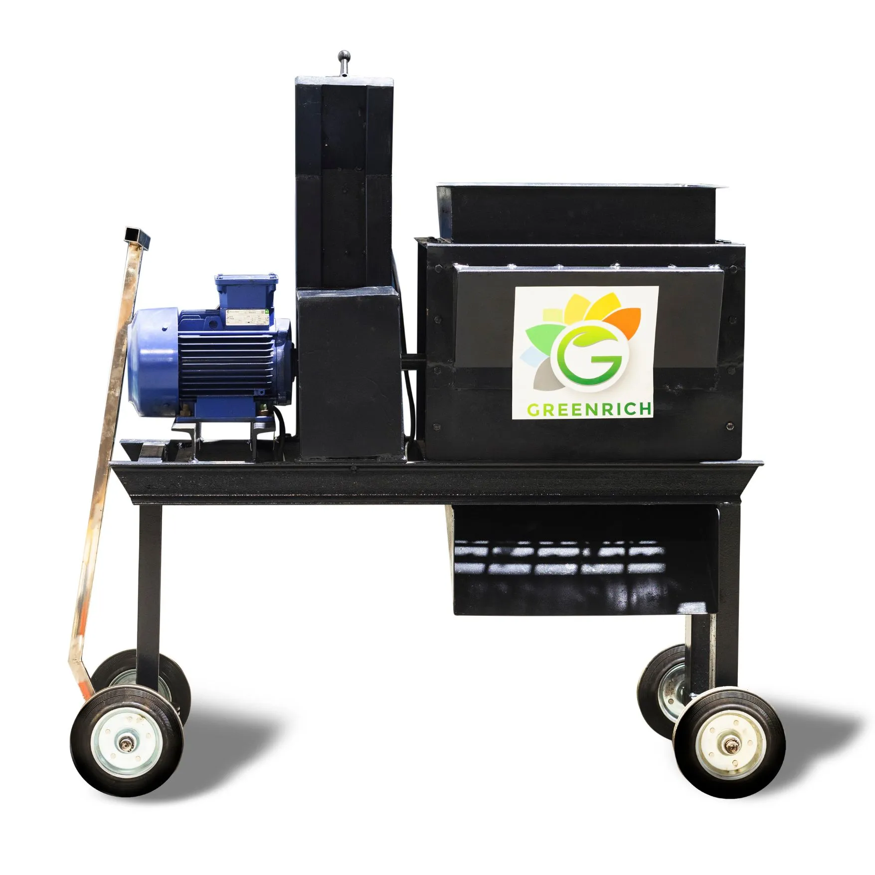 Organic waste shredder and pre-composter