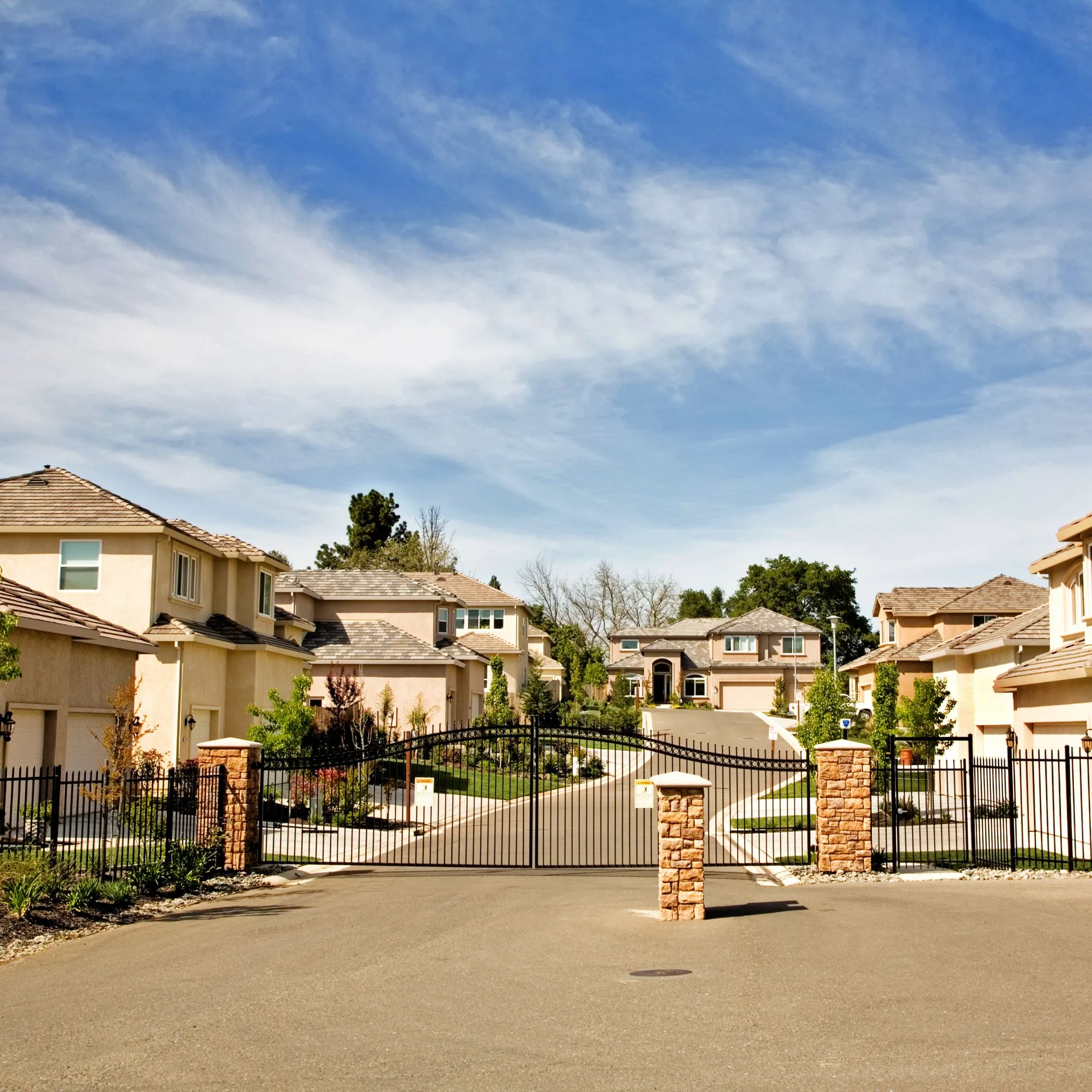 Gated residential community